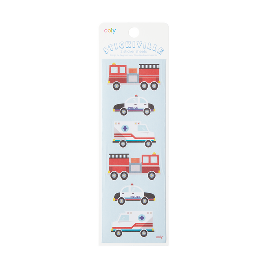 Stickiville Stickers: Construction Vehicles