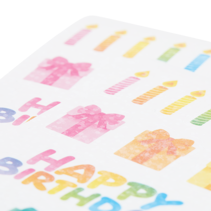 Stickiville Stickers: Candles & Gifts - Skinny (2 Sheets)
