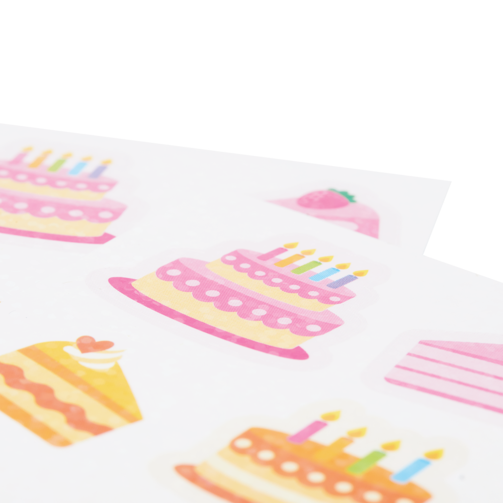 Stickiville Stickers: Birthday Cakes - Skinny (2 Sheets)