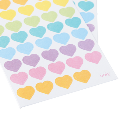 Stickiville Stickers: Mini Hearts - Skinny (2 Sheets)