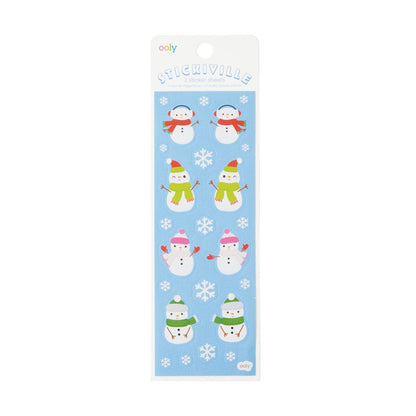 Stickiville Stickers: Snow Friends - Skinny (2 Sheets)