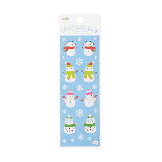 Stickiville Stickers: Snow Friends - Skinny (2 Sheets)