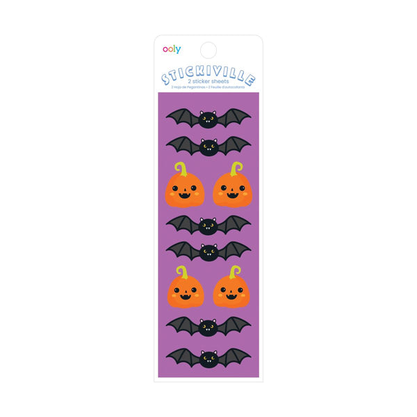 Stickiville Stickers: Bats & Jacks - Skinny (2 Sheets)