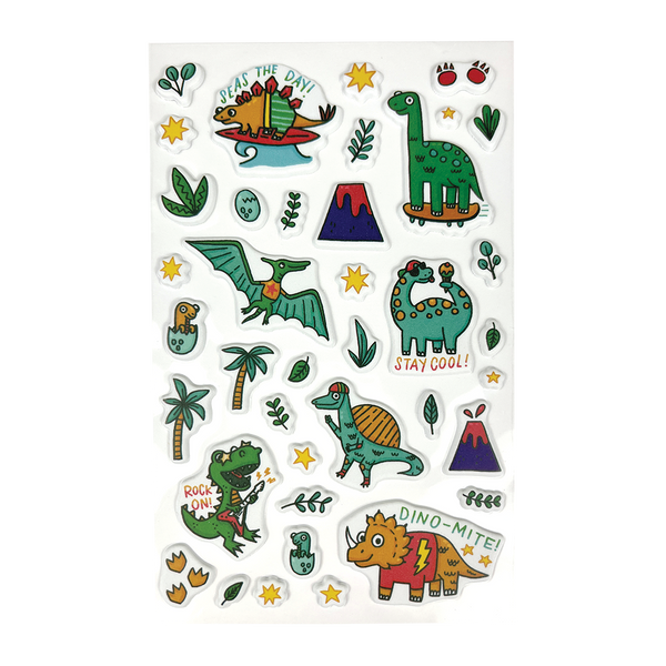 Stickiville Stickers: Dino-Mite! - Standard (1 Sheet)