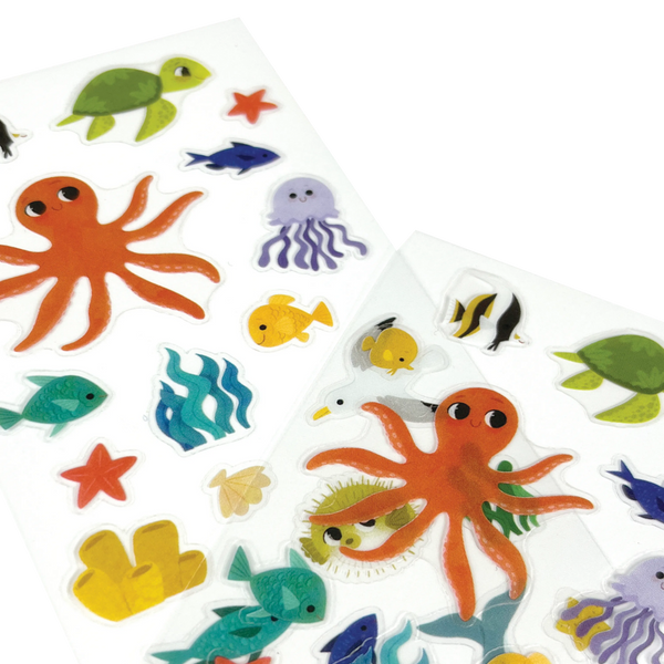 Stickiville Stickers: Sand & Sea - Skinny (2 Sheets)
