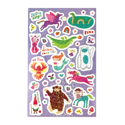 Stickiville Stickers: Magic Land - Standard (1 Sheet)