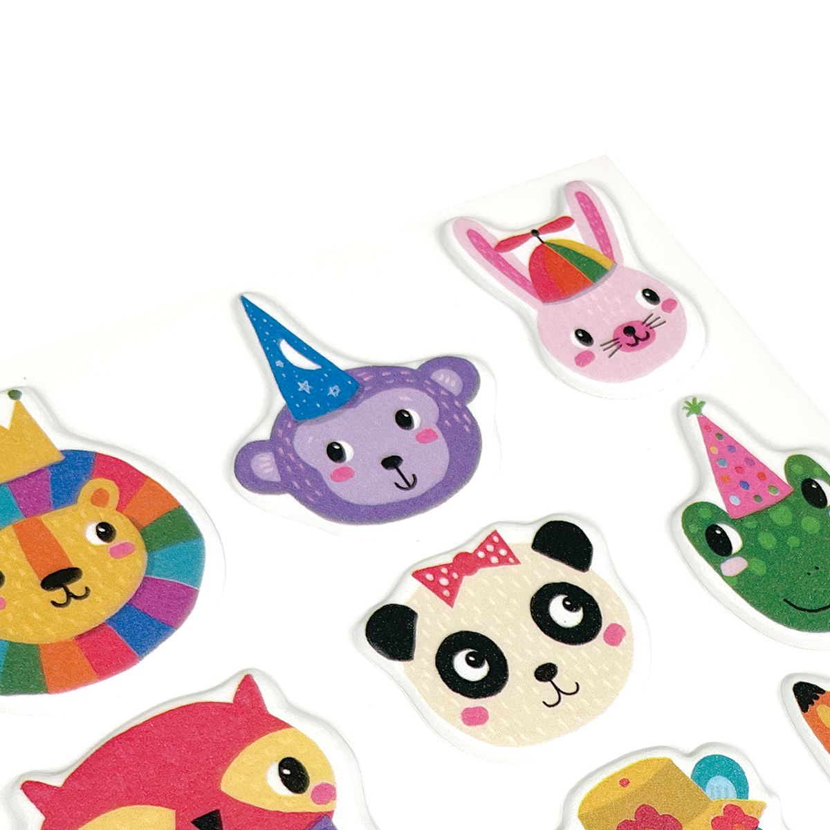Stickiville Stickers: Party Animals - Standard (1 Sheet)