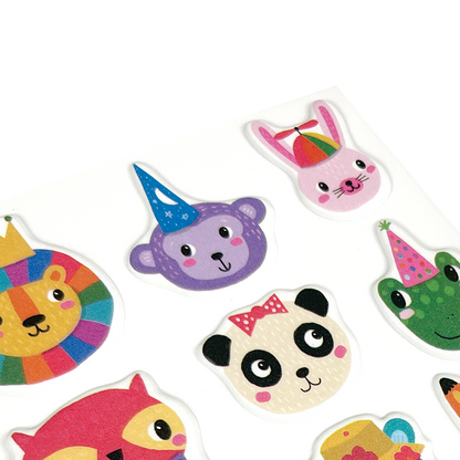 Stickiville Stickers: Party Animals - Standard (1 Sheet)
