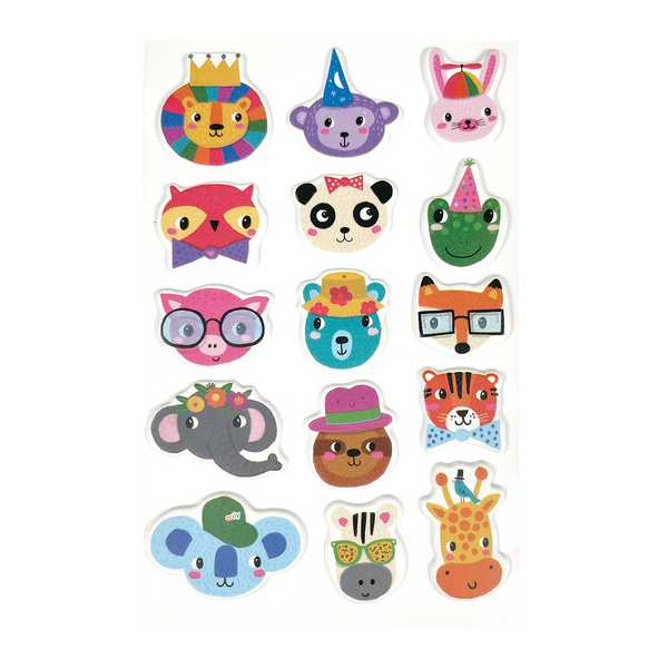 Stickiville Stickers: Party Animals - Standard (1 Sheet)
