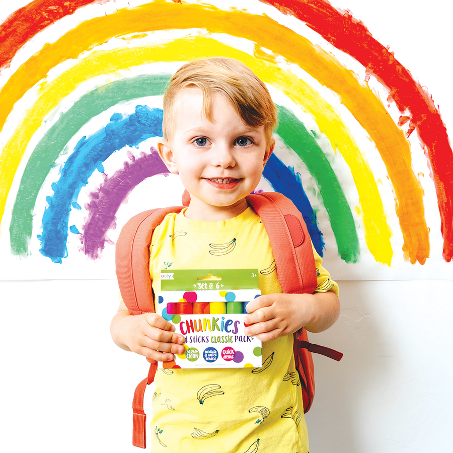 Chunkies Paint Sticks - Set of 6 - Classic