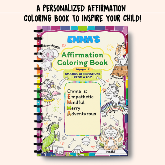 My Amazing Affirmation Coloring Book!