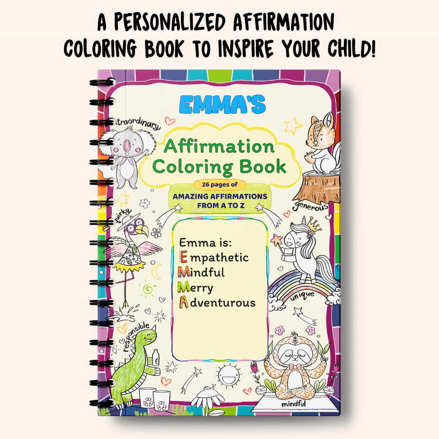 My Amazing Affirmation Coloring Book!
