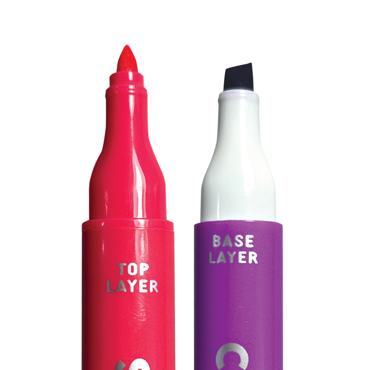 COLOR LAYERS DOUBLE ENDED LAYERING MARKERS SET OF 8