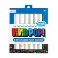 Vivid Pop! Water Based Paint Markers - Set of 8