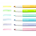Noted! 2-in-1 Micro Fine Tip Pen And Highlighters - Set of 6