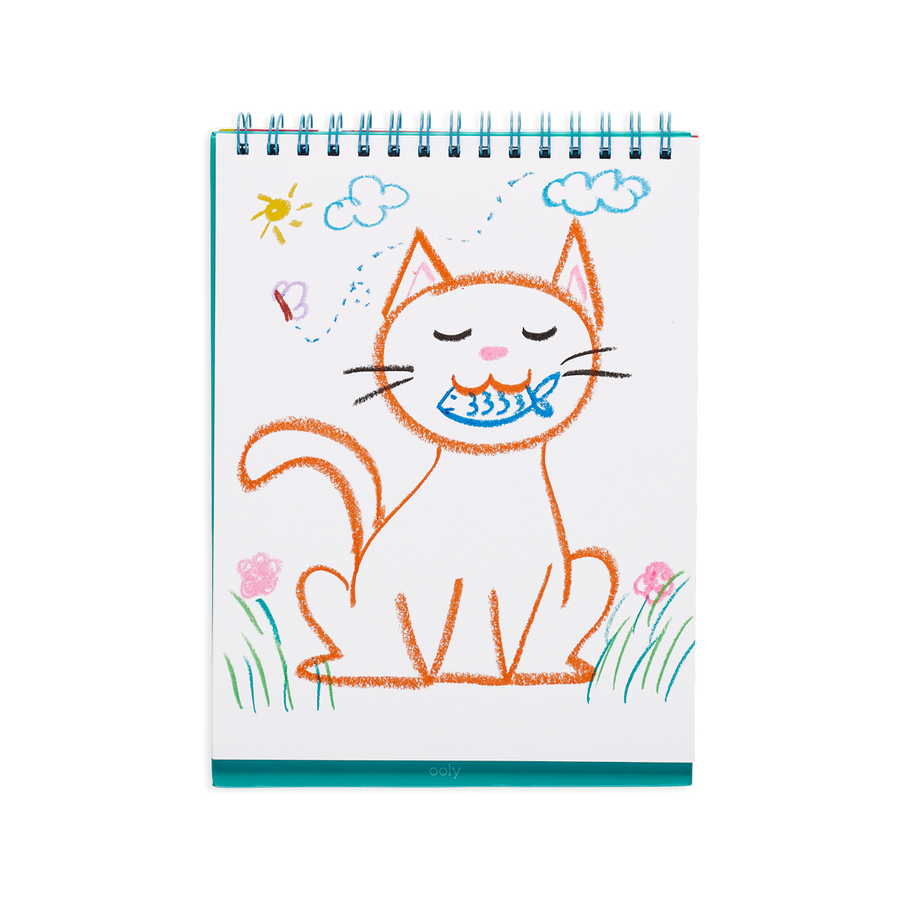 Cat Parade Gel Crayons - Set of 12