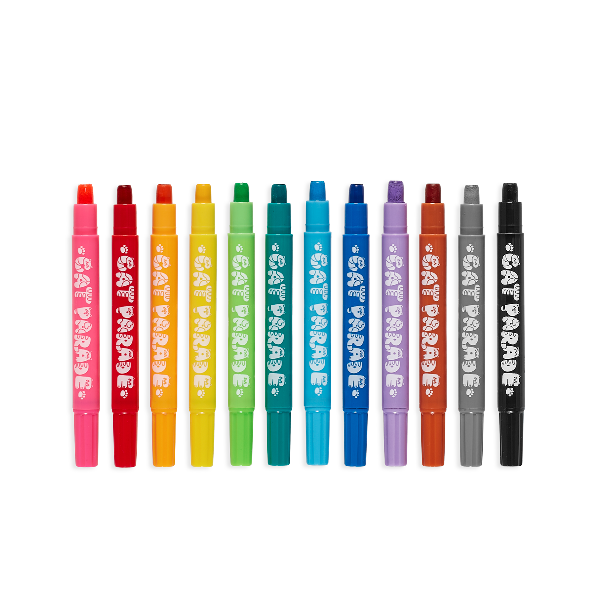Cat Parade Gel Crayons - Set of 12