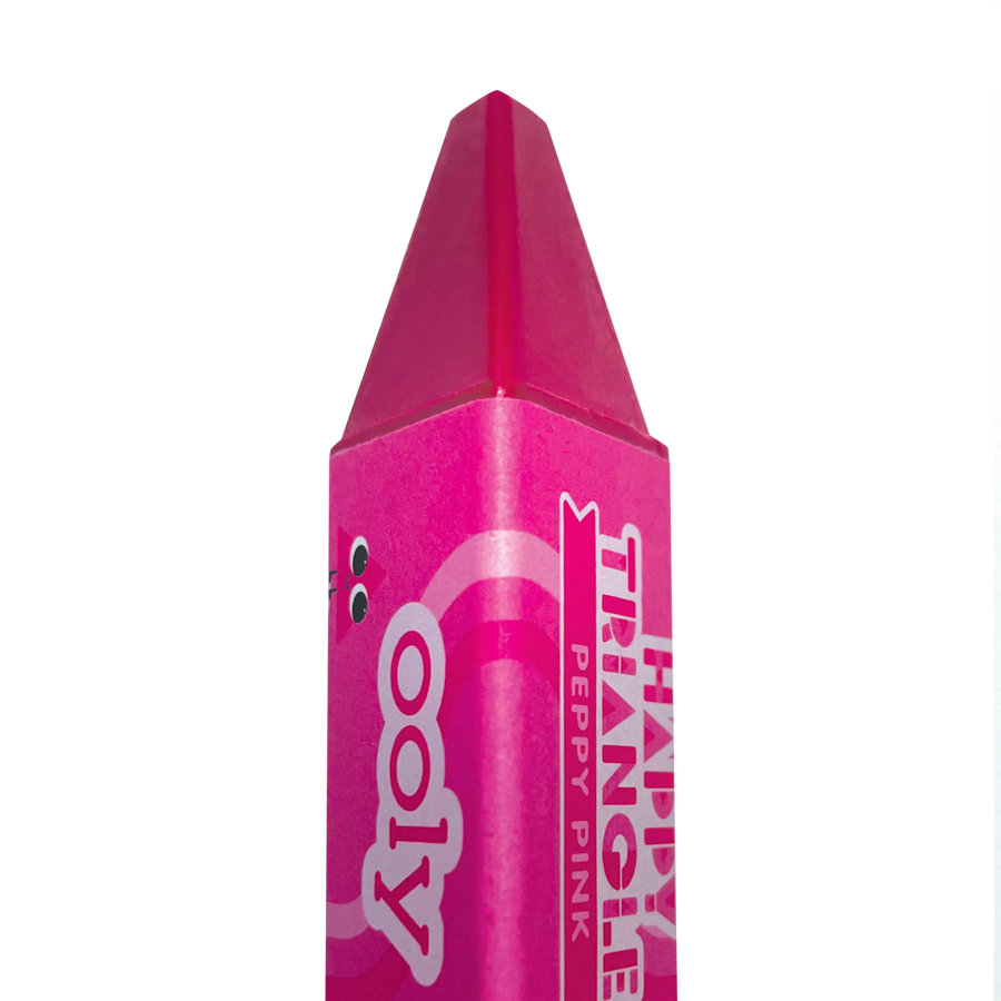 Happy Triangles Jumbo Crayons - Set of 12