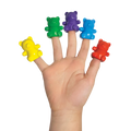 Cuddly Cubs Bear Finger Crayons - Set of 6