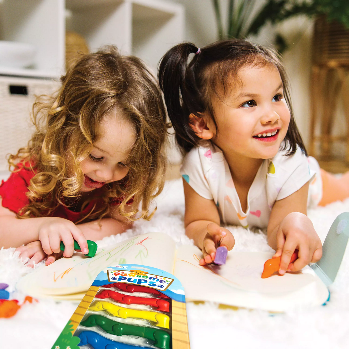 Pawsome Pups Dogs Crayons