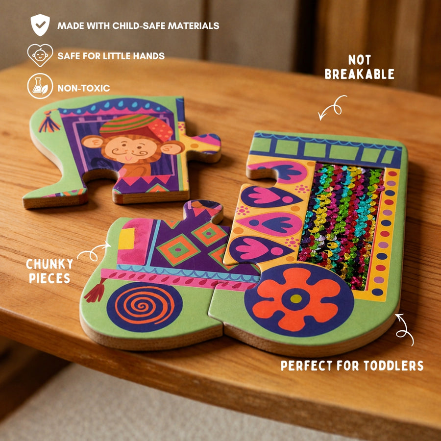 MY FIRST TOUCH & FEEL PUZZLES - VEHICLES