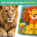 MY FIRST TOUCH & FEEL PUZZLES - WILD ANIMALS