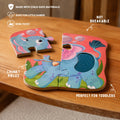 MY FIRST TOUCH & FEEL PUZZLES - WILD ANIMALS