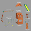ATLANTIC PLAY TOWER (INCL. SWINGS)