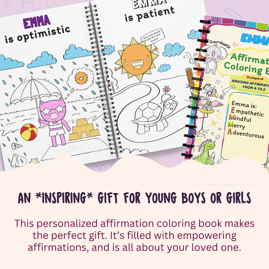 My Amazing Affirmation Coloring Book!