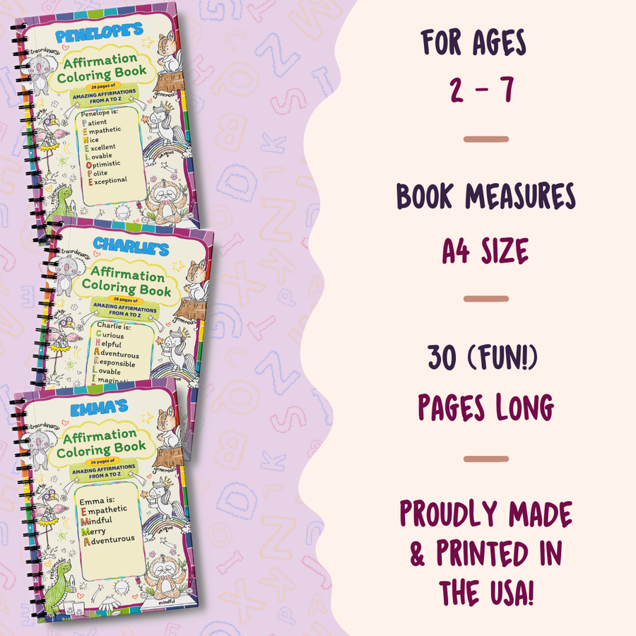 My Amazing Affirmation Coloring Book!
