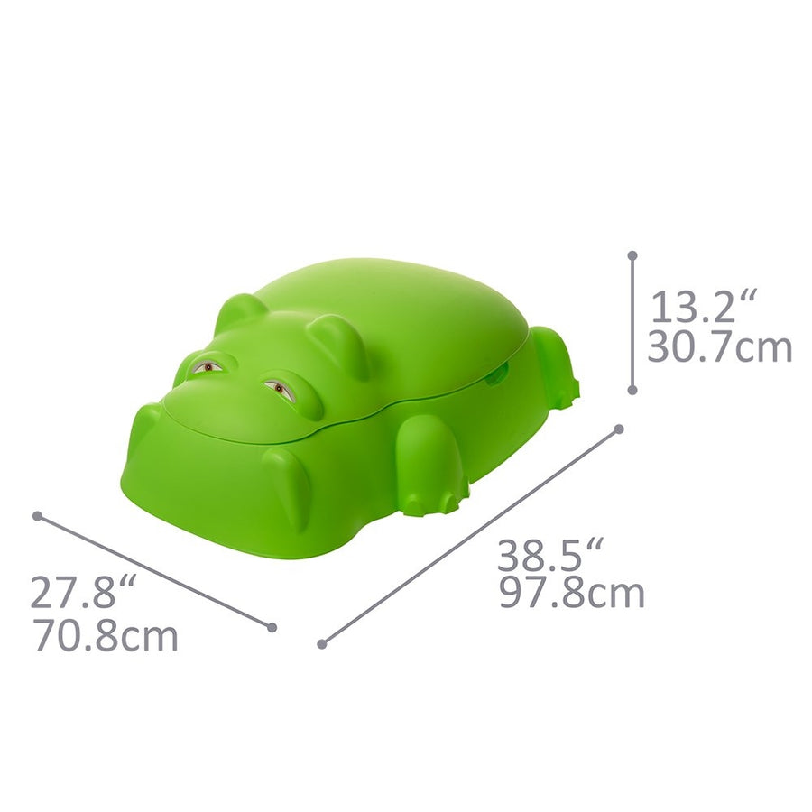 STARPLAY HIPPO POOL/SANDPIT WITH COVER