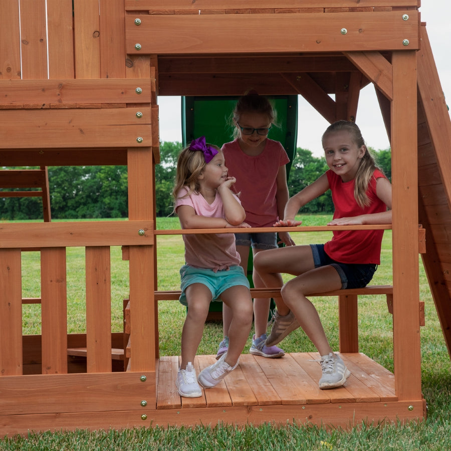 BYD HILL CREST PLAY TOWER (INCL. SWINGS)