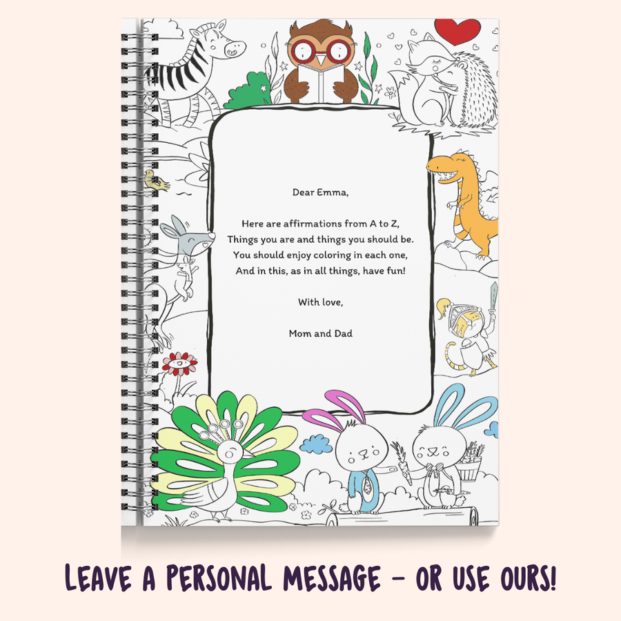 My Amazing Affirmation Coloring Book!