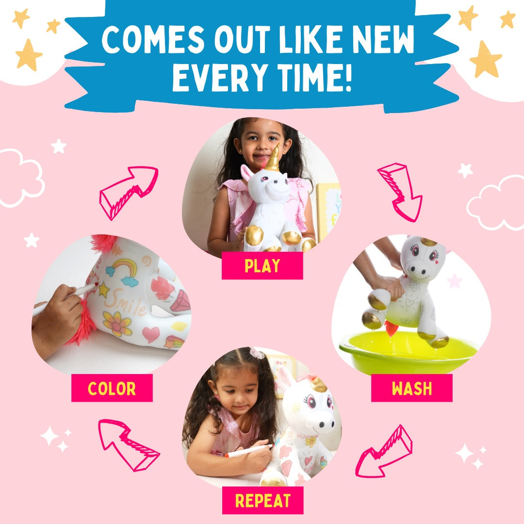 PEPPLAY REDOOBLES DOODLE UNICORN