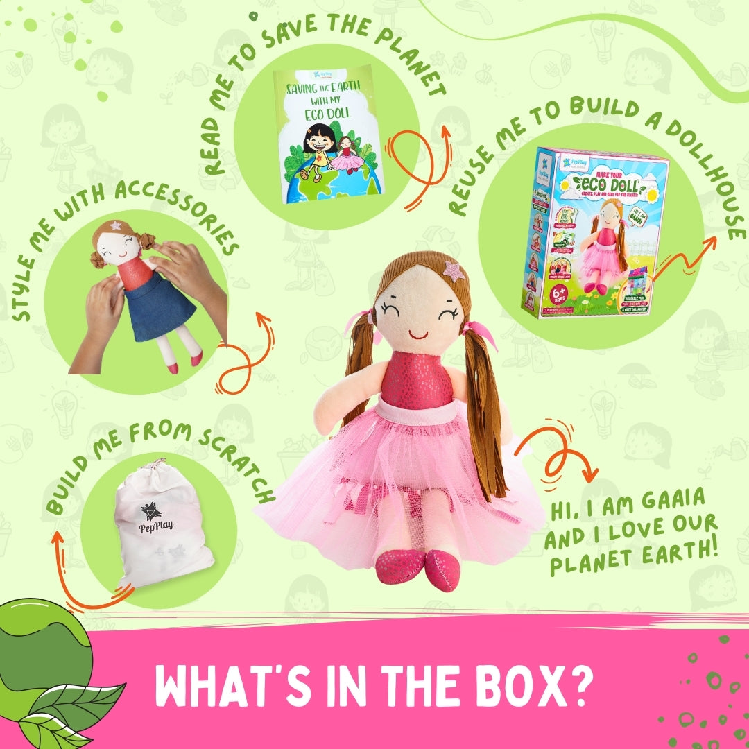 PEPPLAY MAKE YOUR ECO-FRIENDLY DOLL