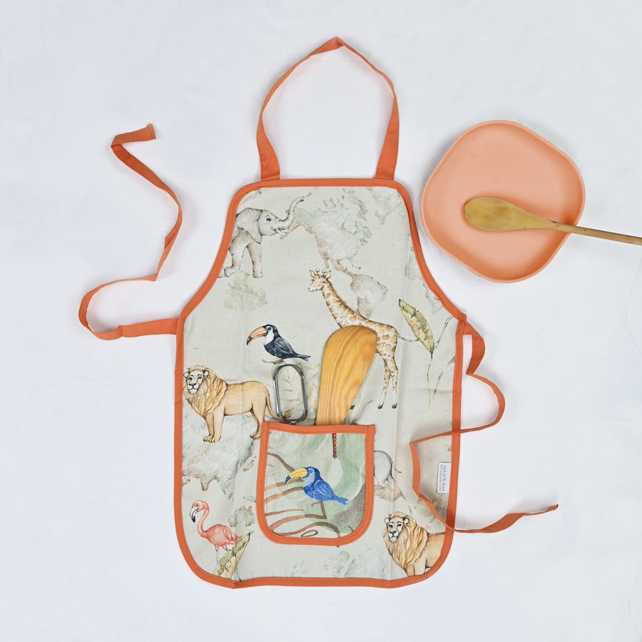 Baby It’S A Wild World Little Chef Apron