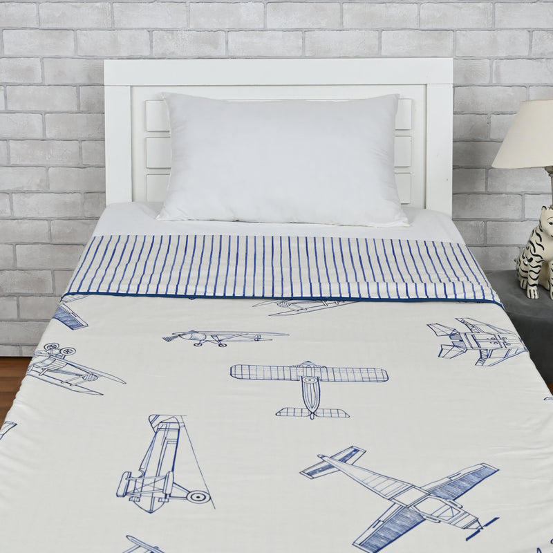 Fly Away With Me Double Reversible Blanket