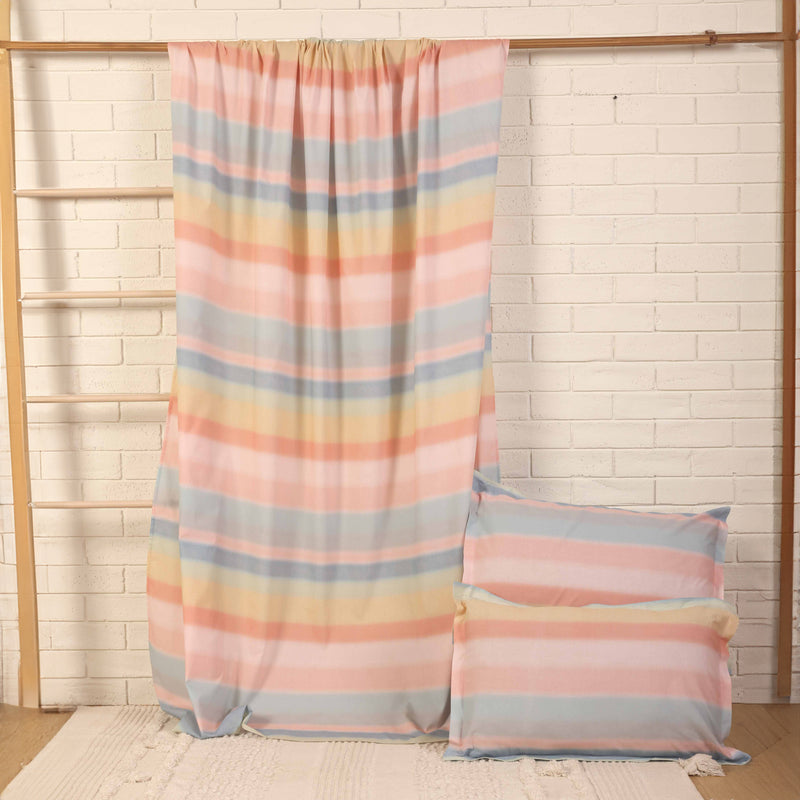 Ooh La Rainbow Double Bed Sheet