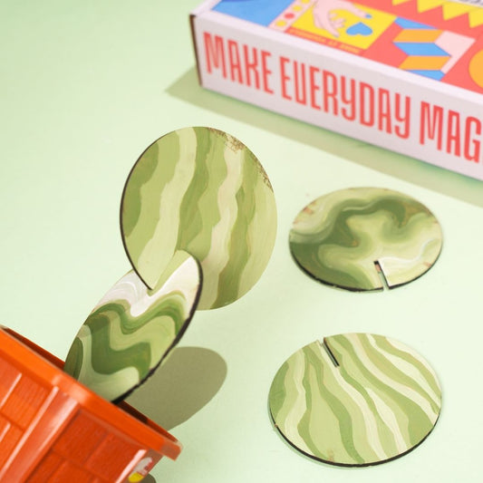 DIY Cactus Coaster Holder Kit