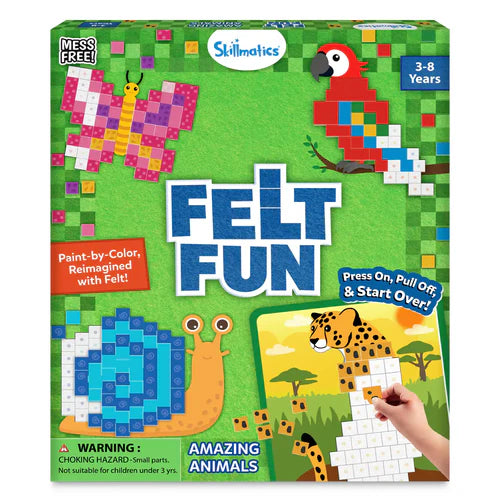 Felt Fun - Amazing Animals | 3 Years+ | Sticker Craft Kit