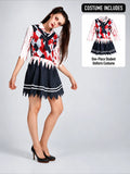 Haunted Student Adults Halloween Costume Dress Up