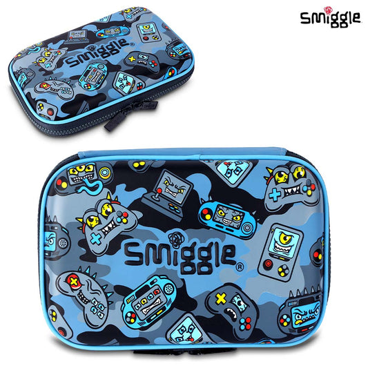 Smiggle Away Hardtop Stationery Kit for Kids Blue 3Y+