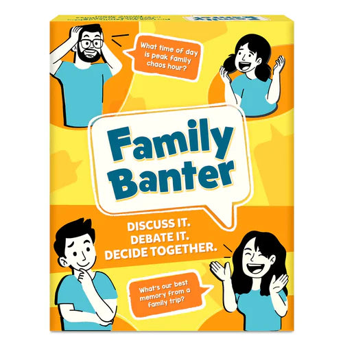 Family Banter | Card Game for the Family | Conversation Starters
