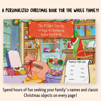 My Family's 12 Days of Christmas Seek & Find