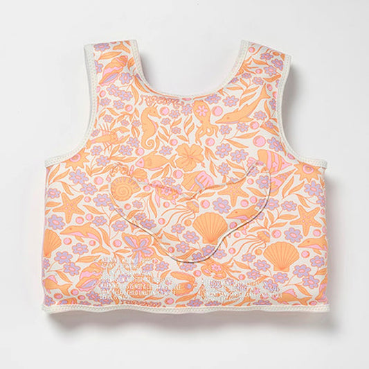 Kids Swim Vest 2-3 Ocean Magic Pink