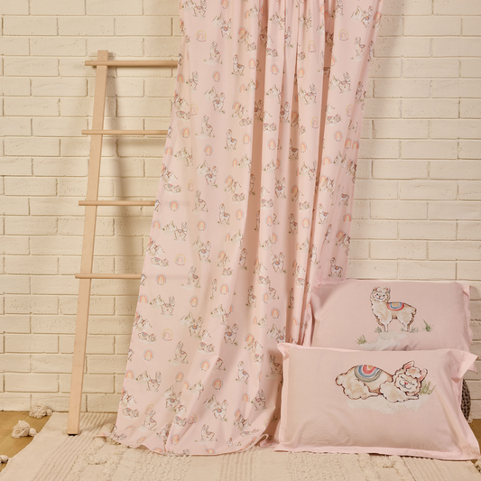 Ooh La Llama single Bed Sheet