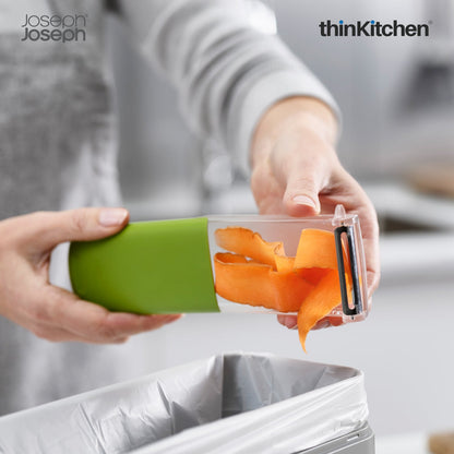 thinKitchen™ Joseph Joseph PeelStore Waste Collecting Peeler - Green