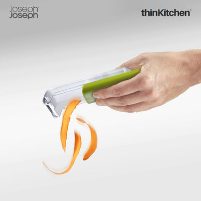 thinKitchen™ Joseph Joseph PeelStore Waste Collecting Peeler - Green