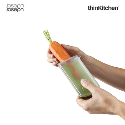 thinKitchen™ Joseph Joseph PeelStore Waste Collecting Peeler - Green