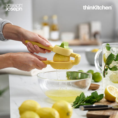 thinKitchen™ Joseph Joseph JuiceMax Dual-action Citrus Press - Yellow